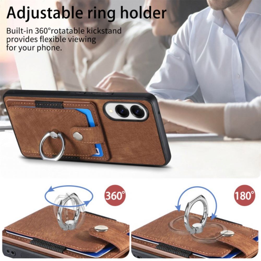 Kryt Na Samsung Galaxy S25 5g Edge Pouzdro Na Karty A Prsteny