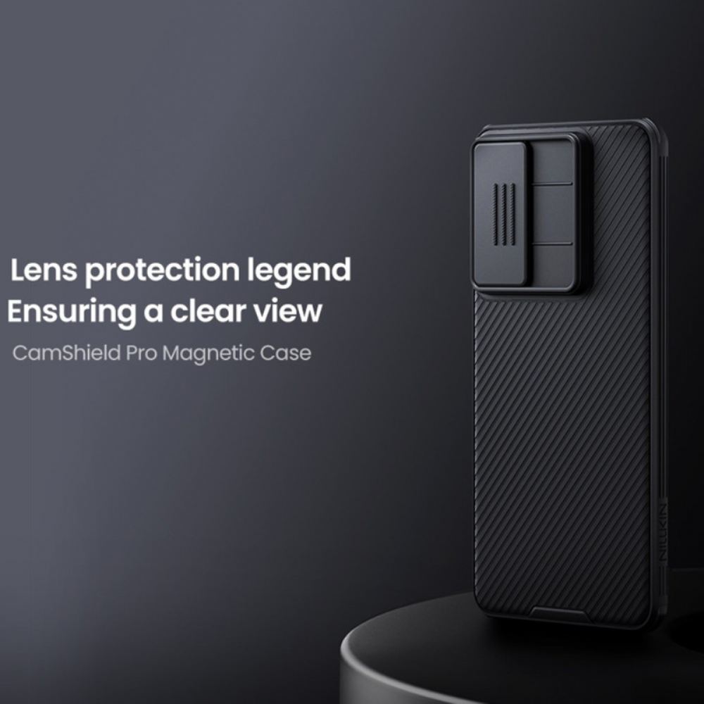 Kryt Samsung Galaxy S25 5g Edge Kryty Na Mobil Camshield Pro S Posuvným Krytem Fotoaparátu Nillkin