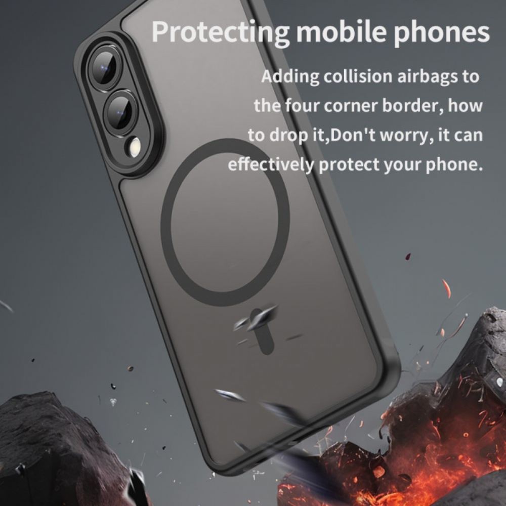 Kryt Samsung Galaxy S25 5g Edge Kryty Na Mobil Kompatibilní S Magsafe Odolným Proti Pádu