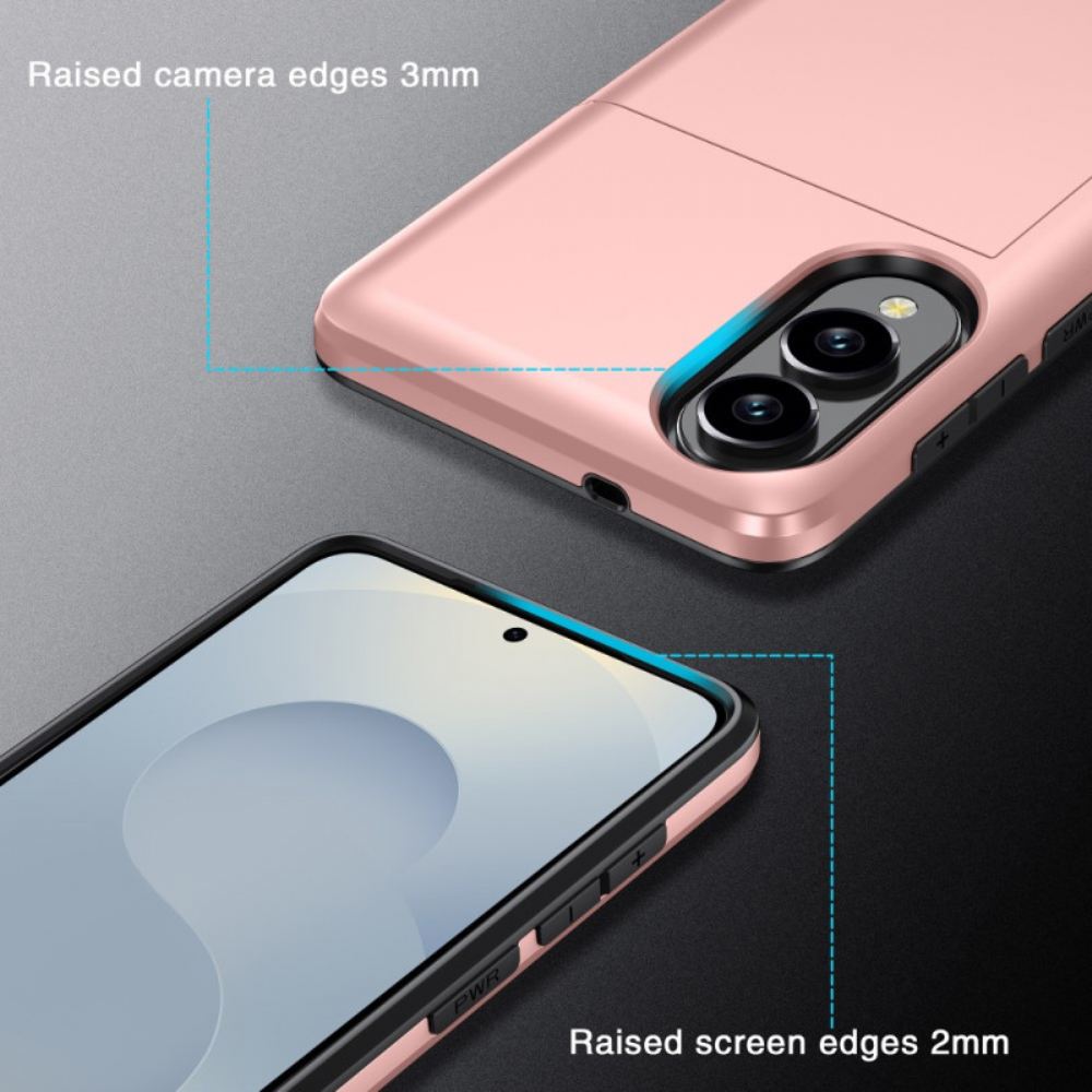 Kryt Samsung Galaxy S25 5g Edge Kryty Na Mobil Posuvné Pouzdro Na Karty