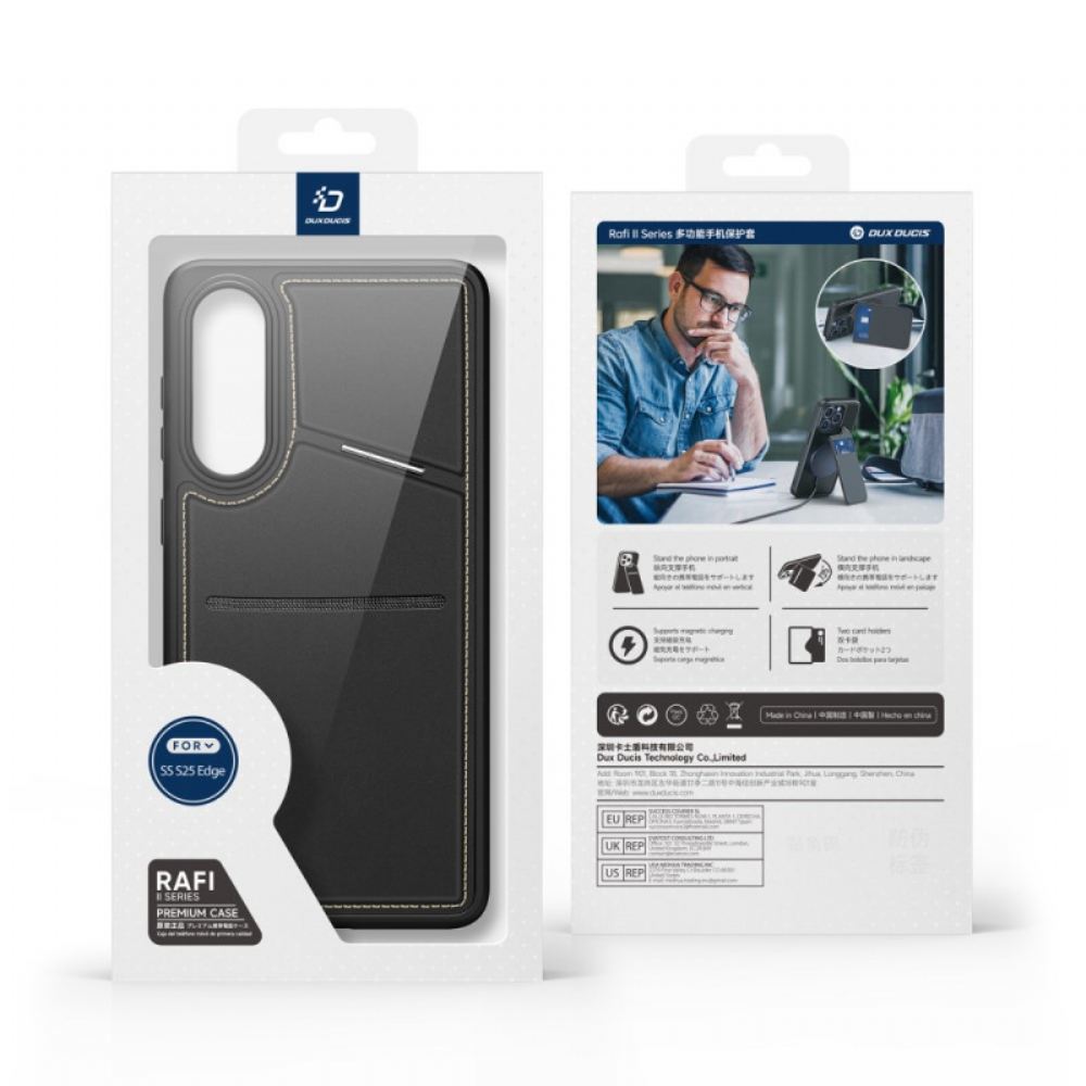 Kryt Samsung Galaxy S25 5g Edge Magnetické S Držákem Na Karty