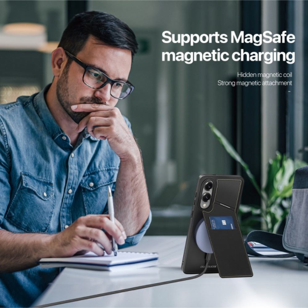 Kryt Samsung Galaxy S25 5g Edge Magnetické S Držákem Na Karty