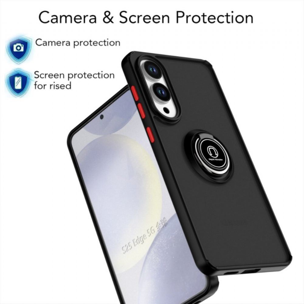 Kryt Samsung Galaxy S25 5g Edge Nárazuvzdorný Držák Prstenů