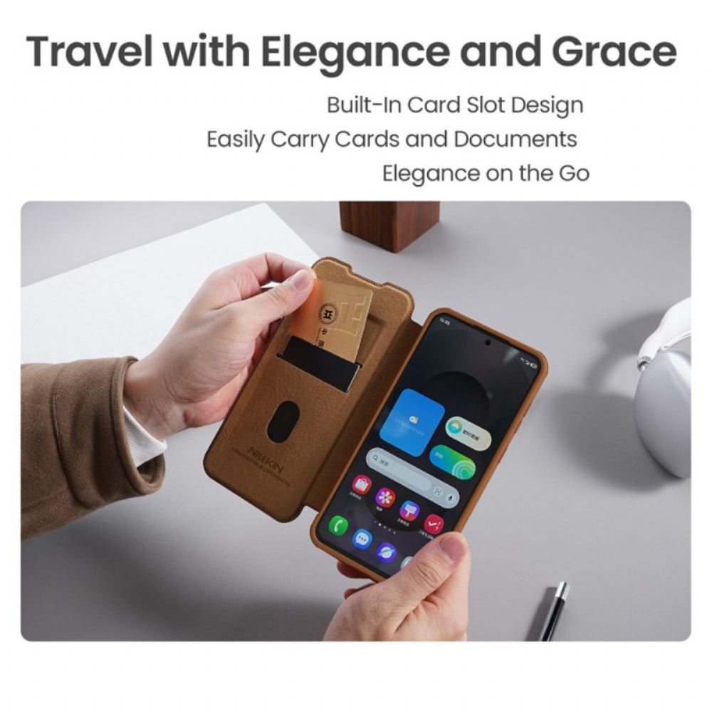 Kryt Samsung Galaxy S25 5g Edge Nillkin Řady Qin Pro