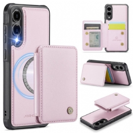 Kryt Samsung Galaxy S25 5g Edge Odnímatelný Magnetický Držák Karet Jeehood