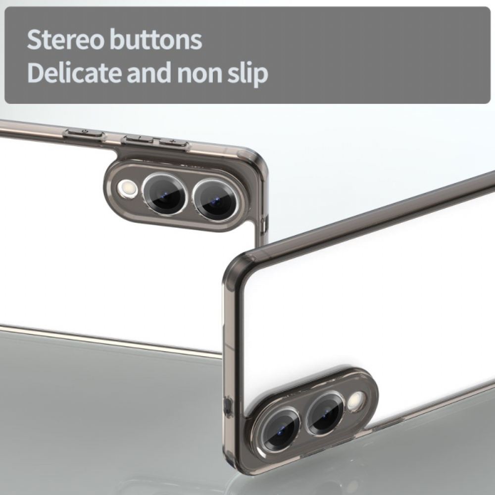 Kryt Samsung Galaxy S25 5g Edge Okraj S Kovovým Efektem