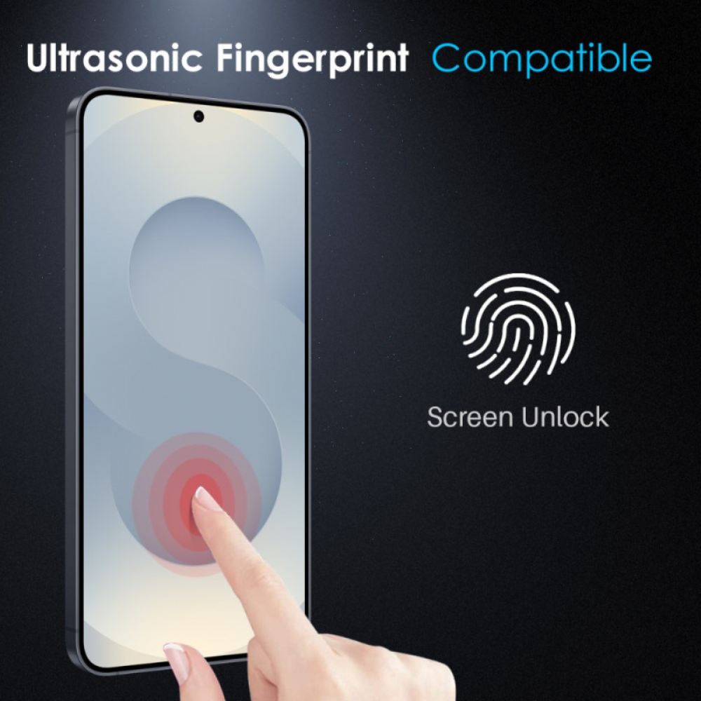 Ochranné Tvrzené Sklo S Plným Pokrytím Pro Samsung Galaxy S25 Edge