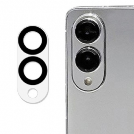 Ochranný Kryt Z Tvrzeného Skla Pro Samsung Galaxy S25 Edge (černý Kruhový Design)