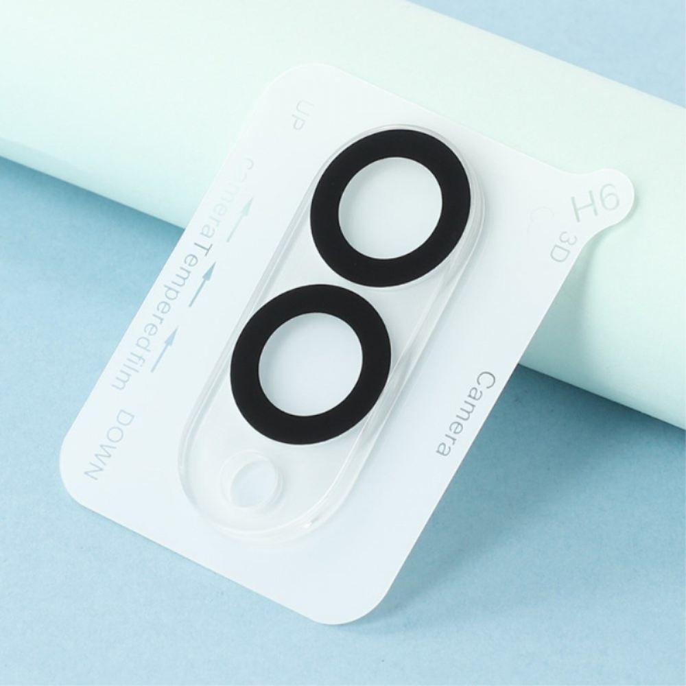 Ochranný Kryt Z Tvrzeného Skla Pro Samsung Galaxy S25 Edge (černý Kruhový Design)