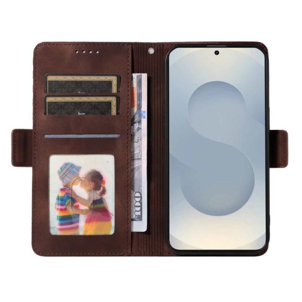 Peněženková Pouzdra Samsung Galaxy S25 5g Edge Hvězdný Design