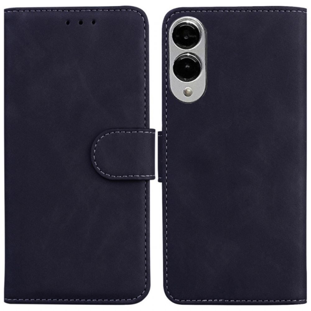 Peněženková Pouzdra Samsung Galaxy S25 5g Edge Kryty Na Mobil Semišový Styl