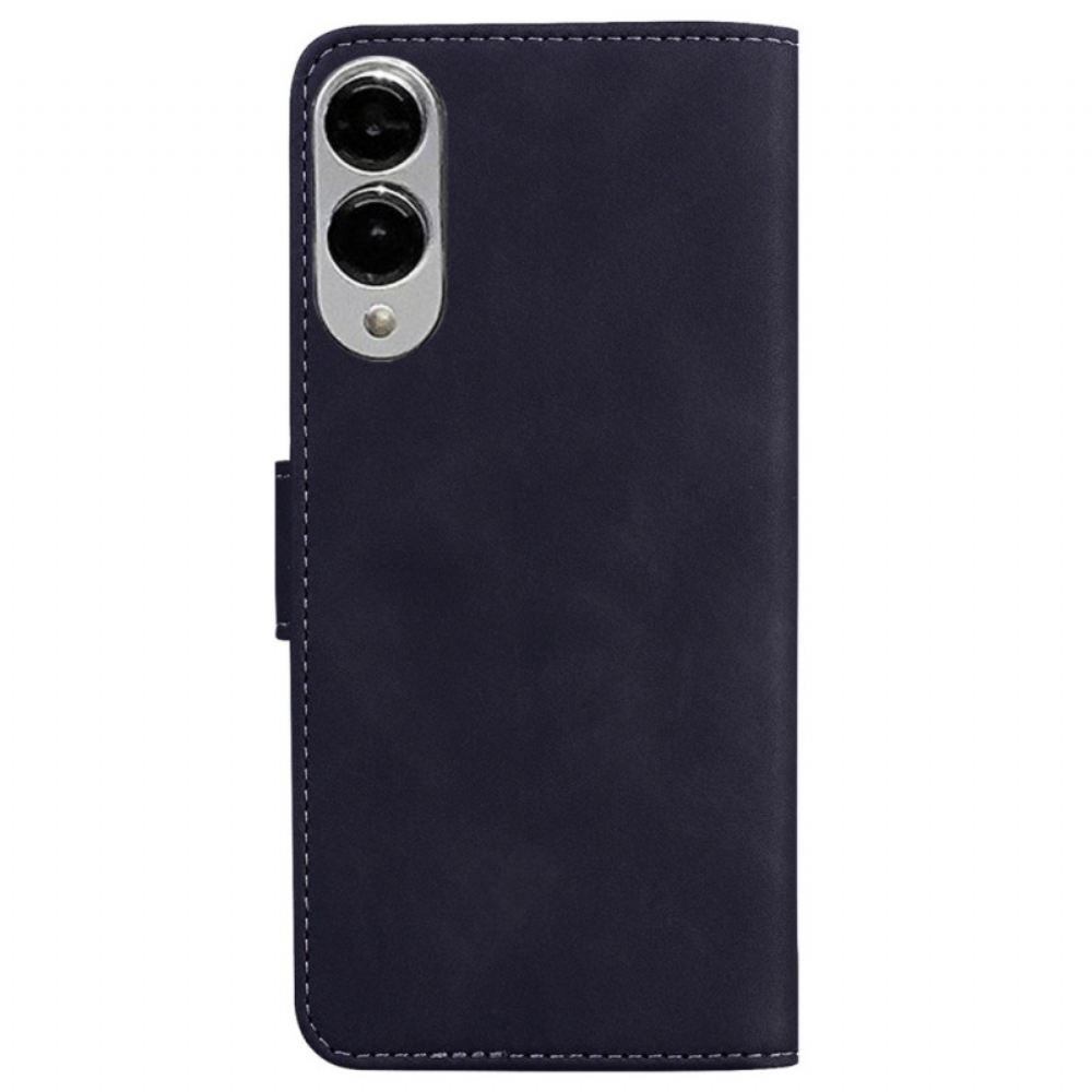 Peněženková Pouzdra Samsung Galaxy S25 5g Edge Kryty Na Mobil Semišový Styl