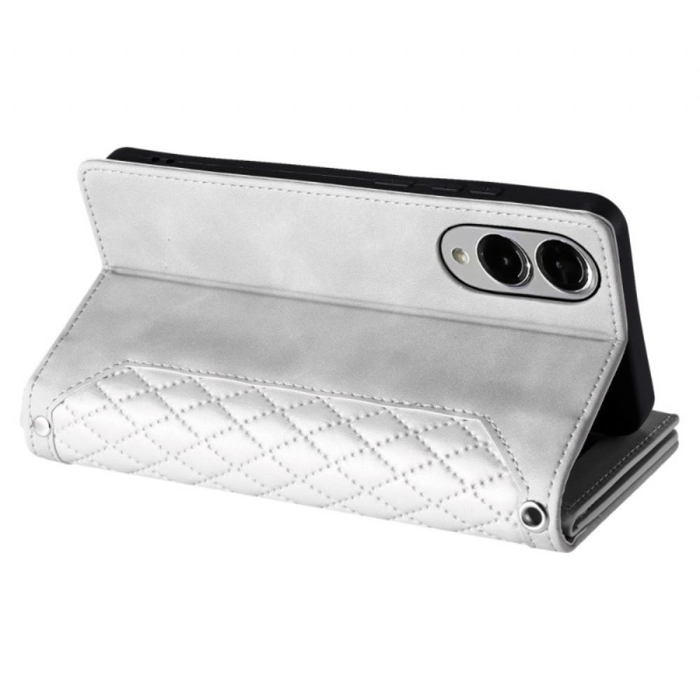 Peněženková Pouzdra Samsung Galaxy S25 5g Edge Prošívaná Peněženka