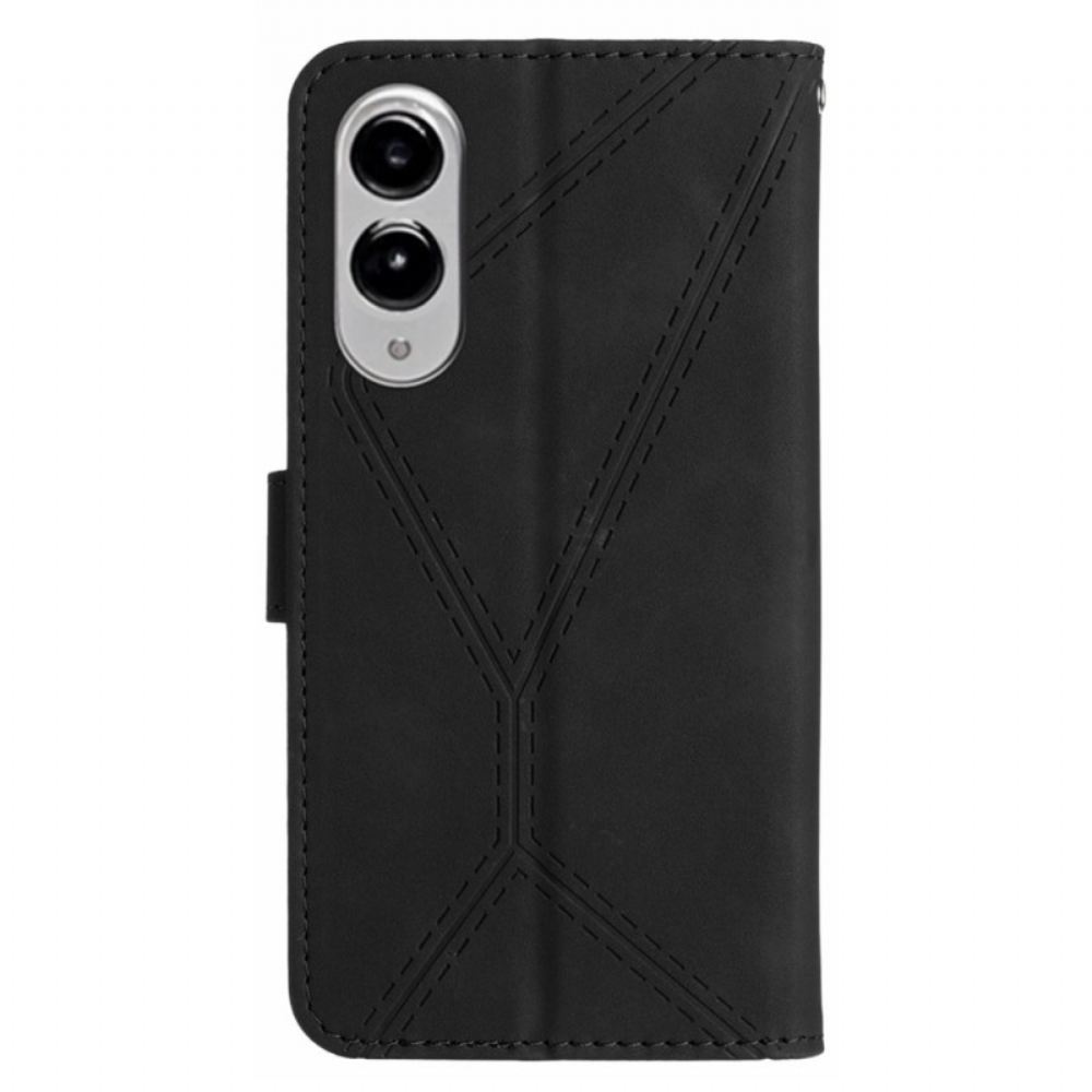 Peněženková Pouzdra Samsung Galaxy S25 5g Edge Pruhy A Pruhy