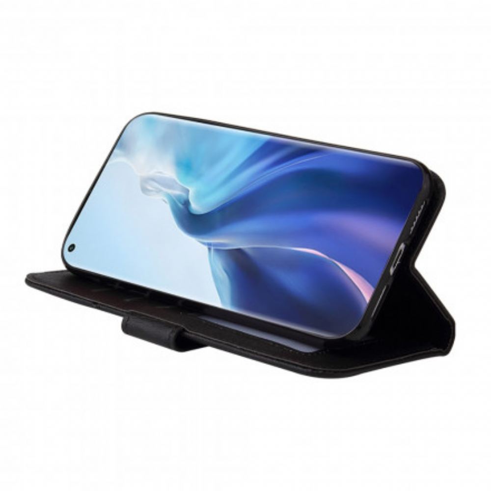 Flipové Pouzdro Na Xiaomi Mi 11 5G Imitace Kůže Fantasy Metal Gq.utrobe
