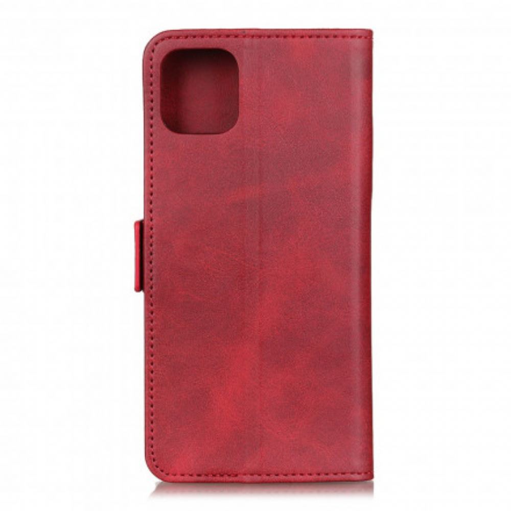Flipové Pouzdro Na Xiaomi Mi 11 5G Kožené Pouzdro Dvojitá Klapka