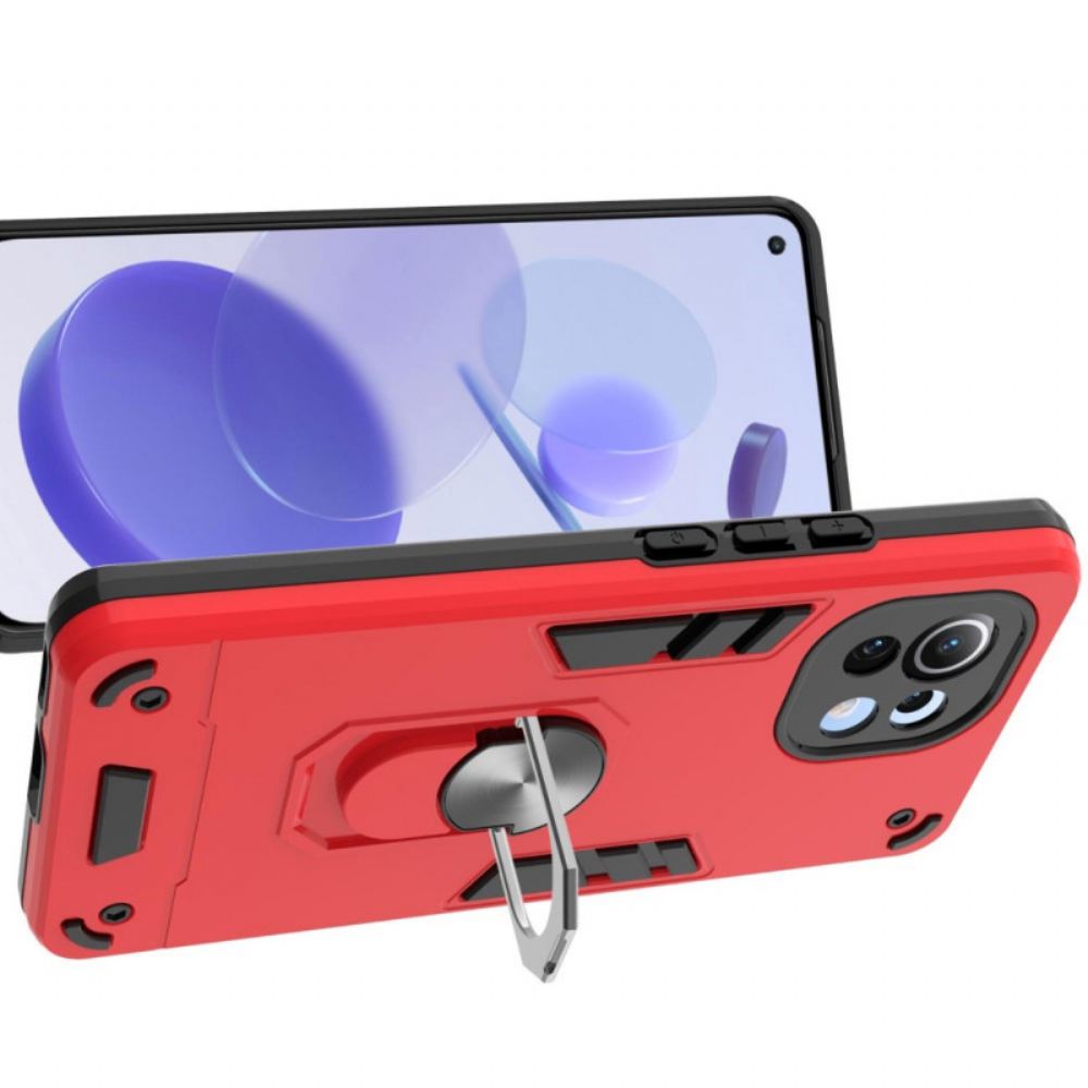 Kryt Na Xiaomi Mi 11 5G Kovový Odnímatelný Kroužek