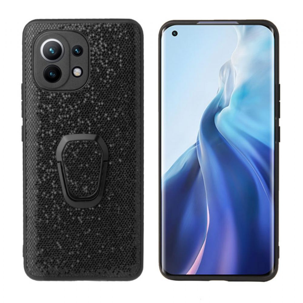 Kryt Na Xiaomi Mi 11 5G Třpytivé Prsteny-podpěra