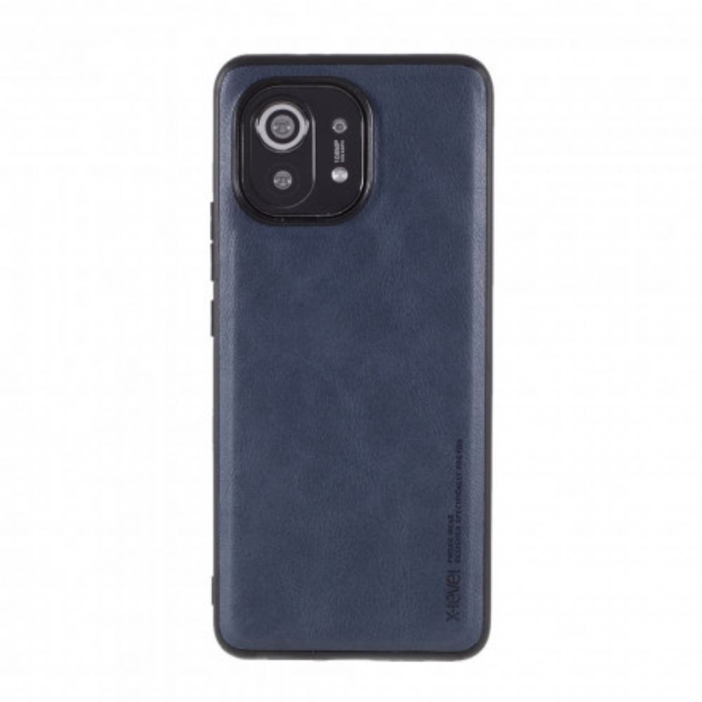 Kryt Na Xiaomi Mi 11 5G Vintage Kožený Efekt