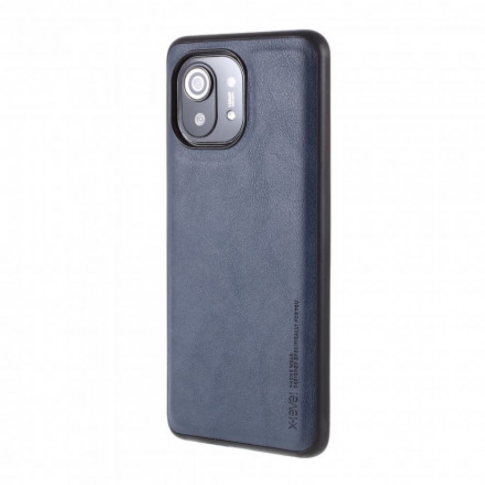 Kryt Na Xiaomi Mi 11 5G Vintage Kožený Efekt