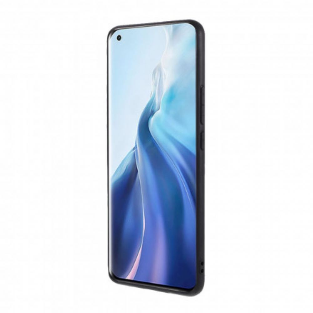 Kryt Na Xiaomi Mi 11 5G Vintage Kožený Efekt