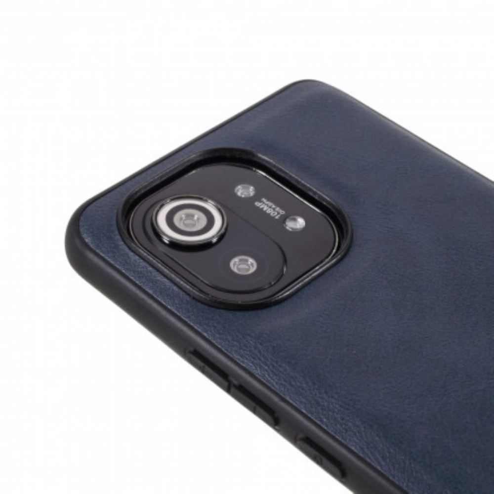 Kryt Na Xiaomi Mi 11 5G Vintage Kožený Efekt