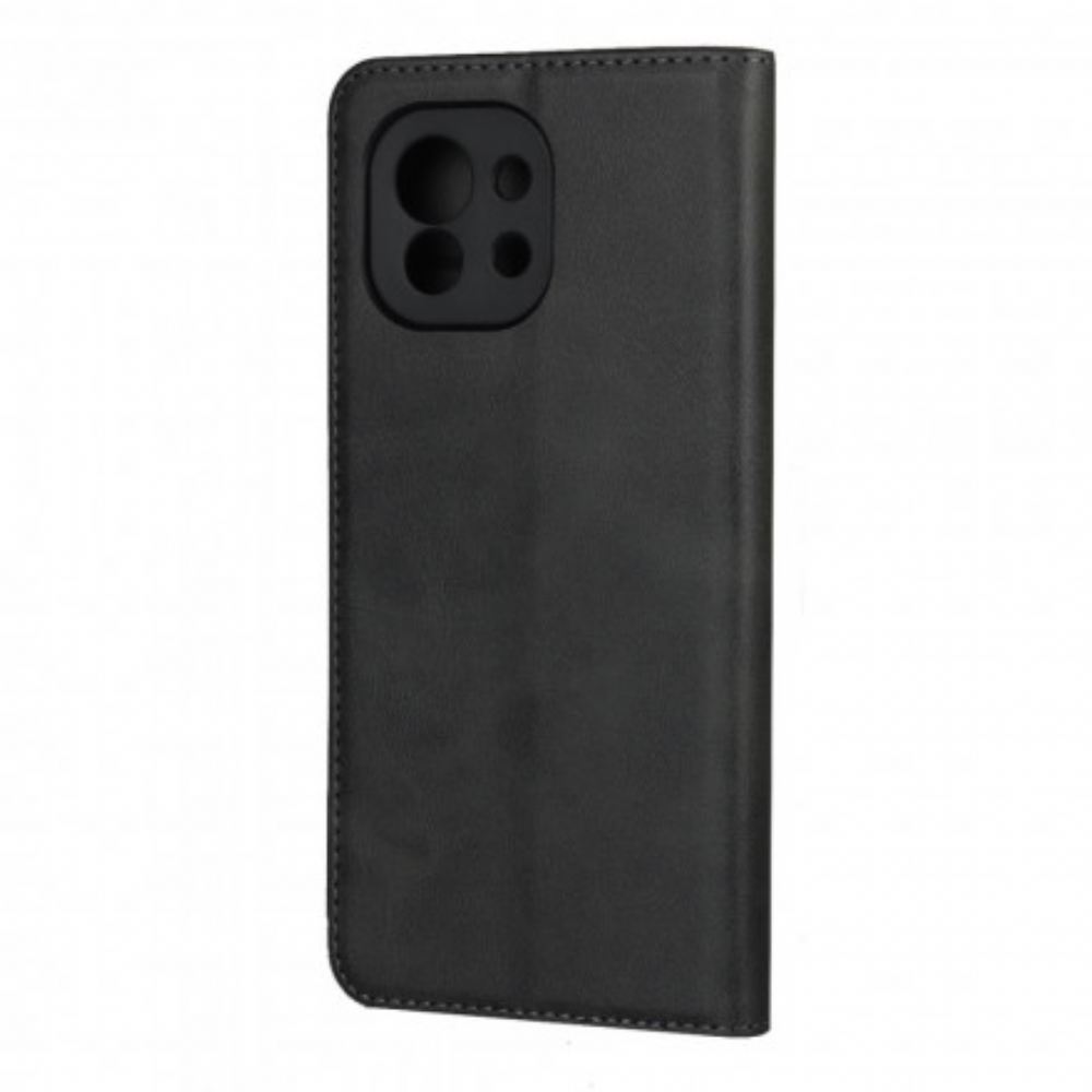 Kryty Na Mobil Na Xiaomi Mi 11 5G Flipové Pouzdro Stylový Kožený Design