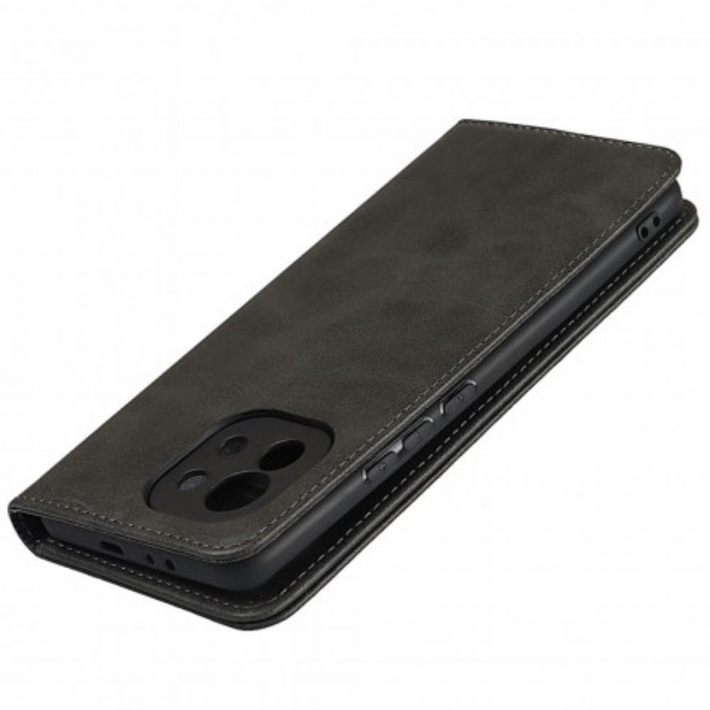 Kryty Na Mobil Na Xiaomi Mi 11 5G Flipové Pouzdro Stylový Kožený Design