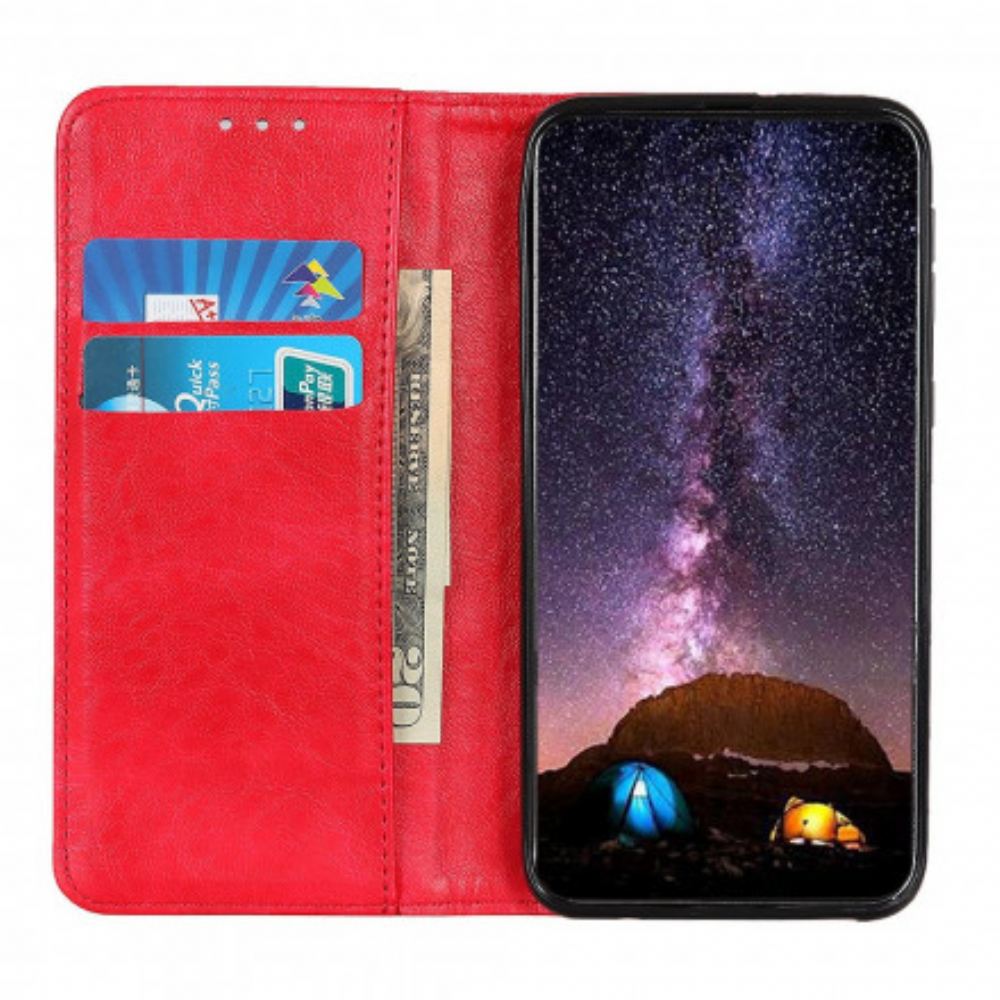 Kryty Na Mobil Na Xiaomi Mi 11 5G Flipové Pouzdro Texturovaná Štípaná Kůže