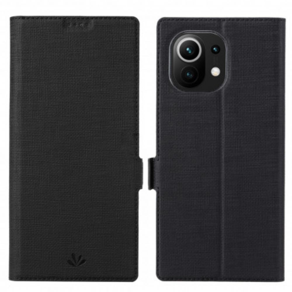 Kryty Na Mobil Na Xiaomi Mi 11 5G Flipové Pouzdro Texturovaný Vili Dmk