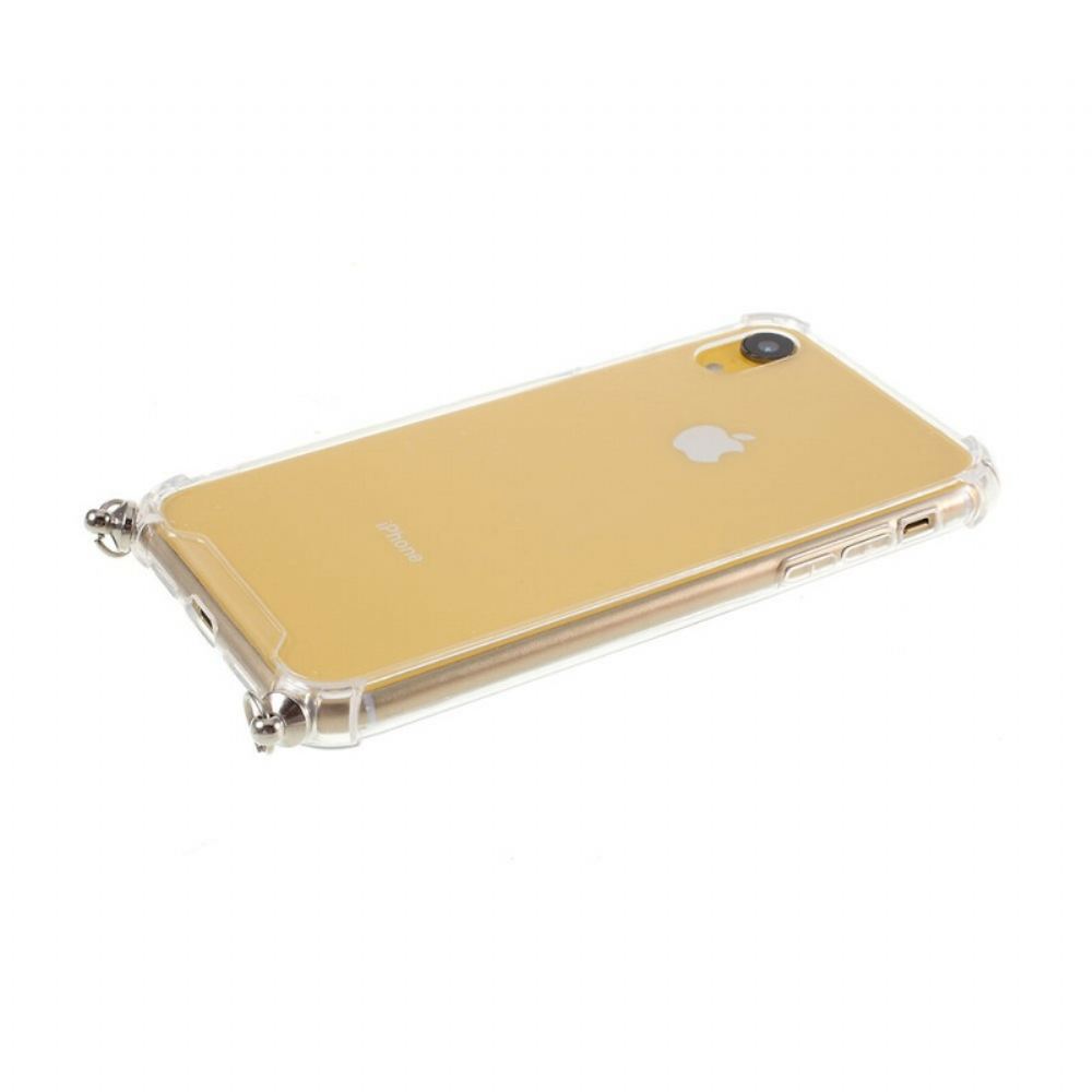 Kryt Na iPhone XR Hybrid S Barevným Kabelem