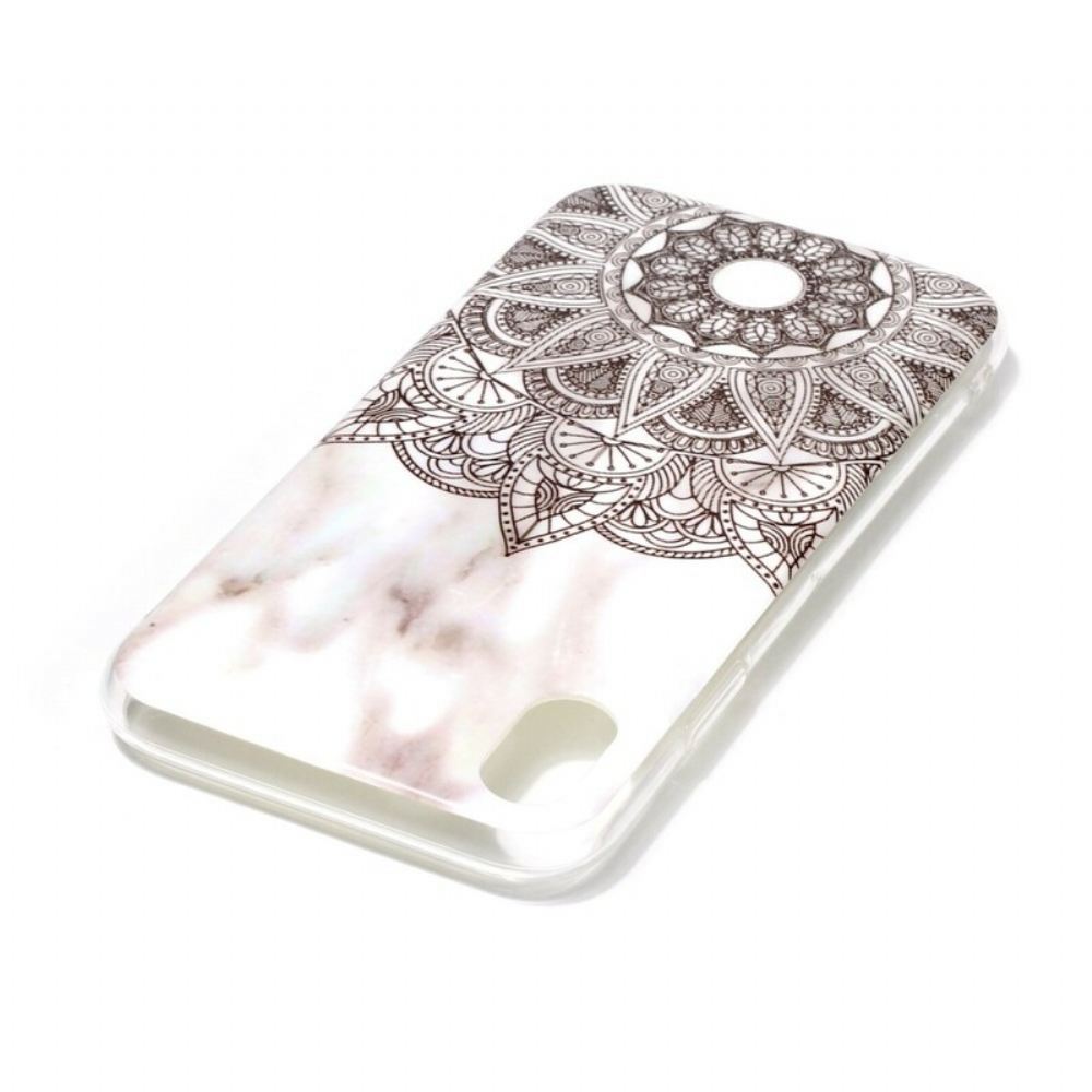 Kryt Na iPhone XR Mramorovaná Mandala