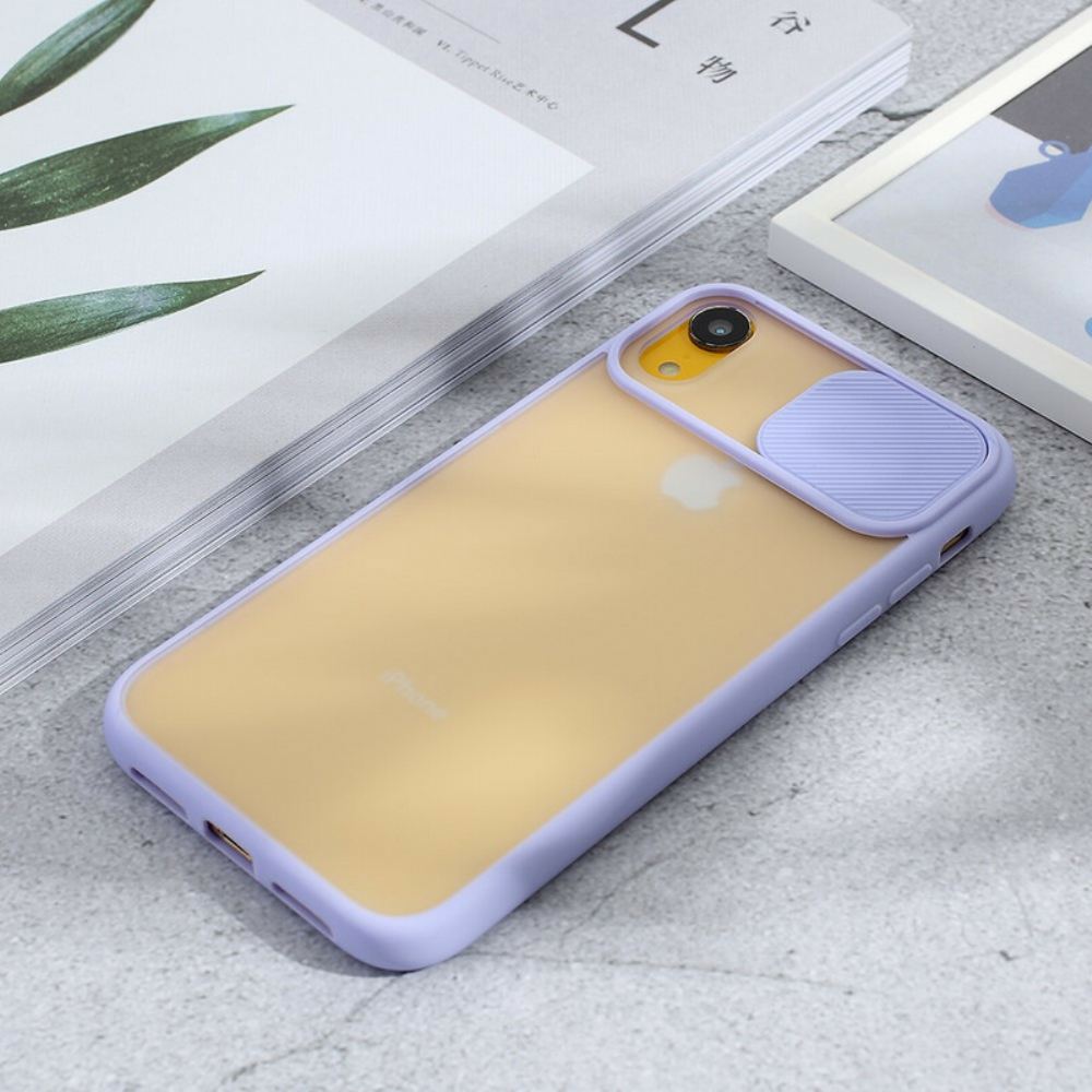 Kryt Na iPhone XR Ochranný Posuvný Kryt Objektivu