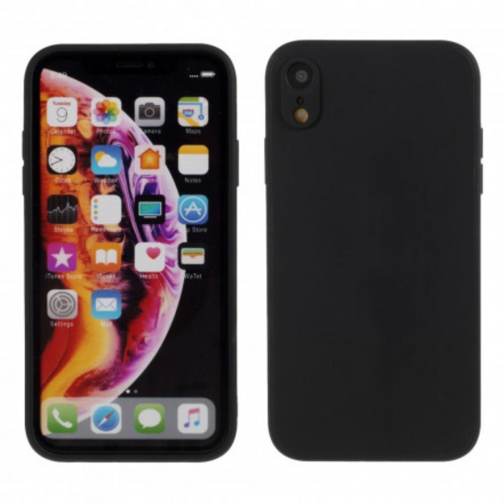 Kryt Na iPhone XR Silikonová Podložka Pure Color
