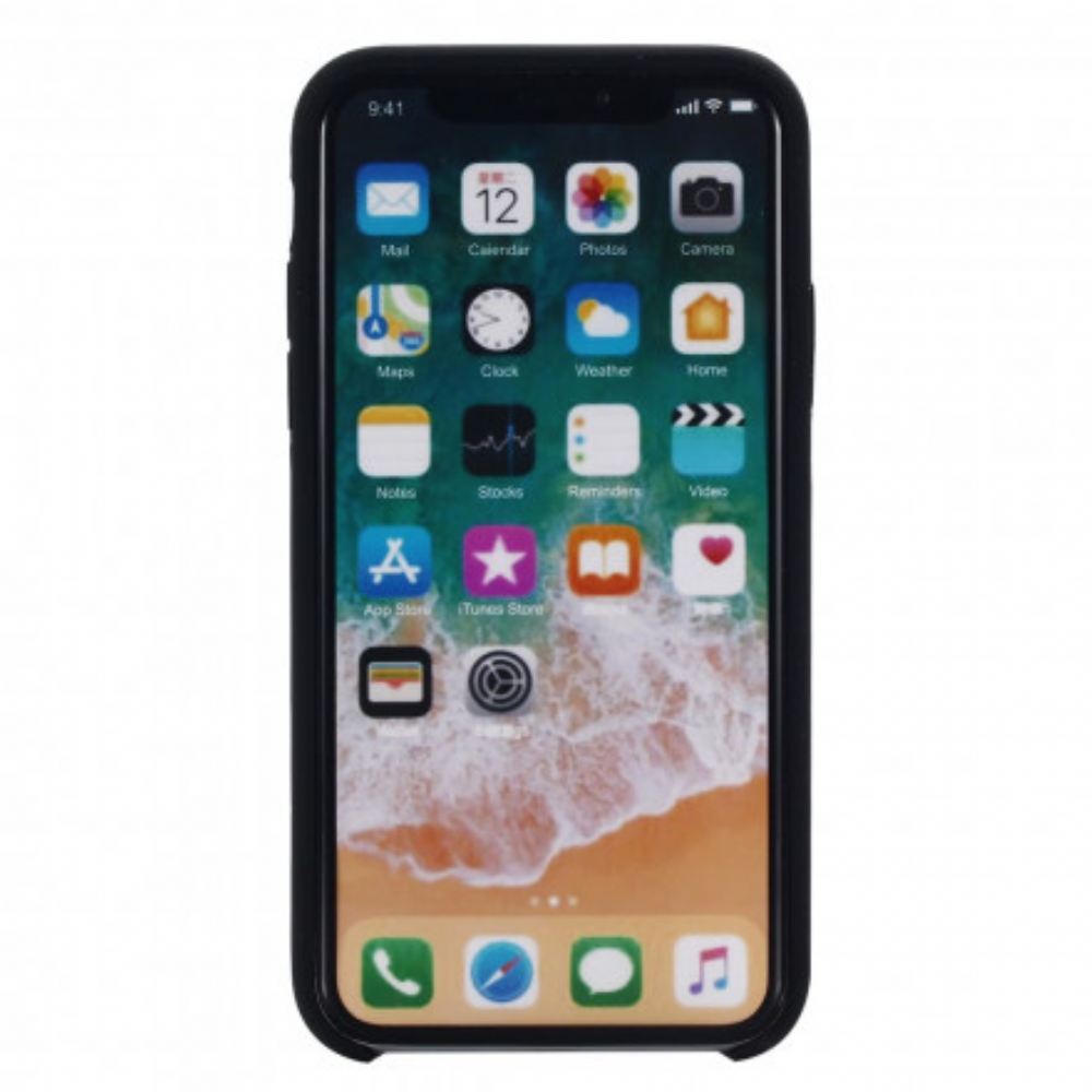 Kryt Na iPhone XR Tekutý Silikon