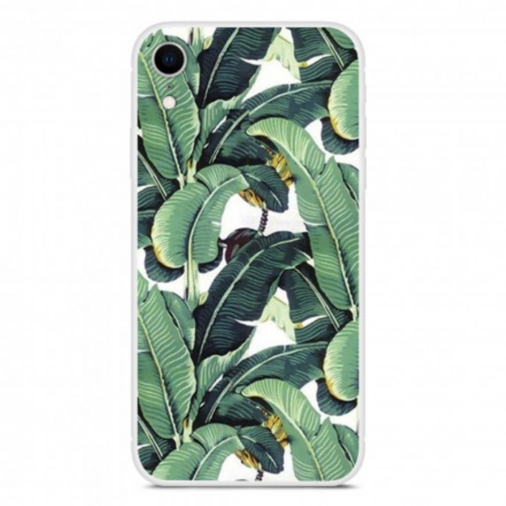Kryt Na iPhone XR Zelené Listy