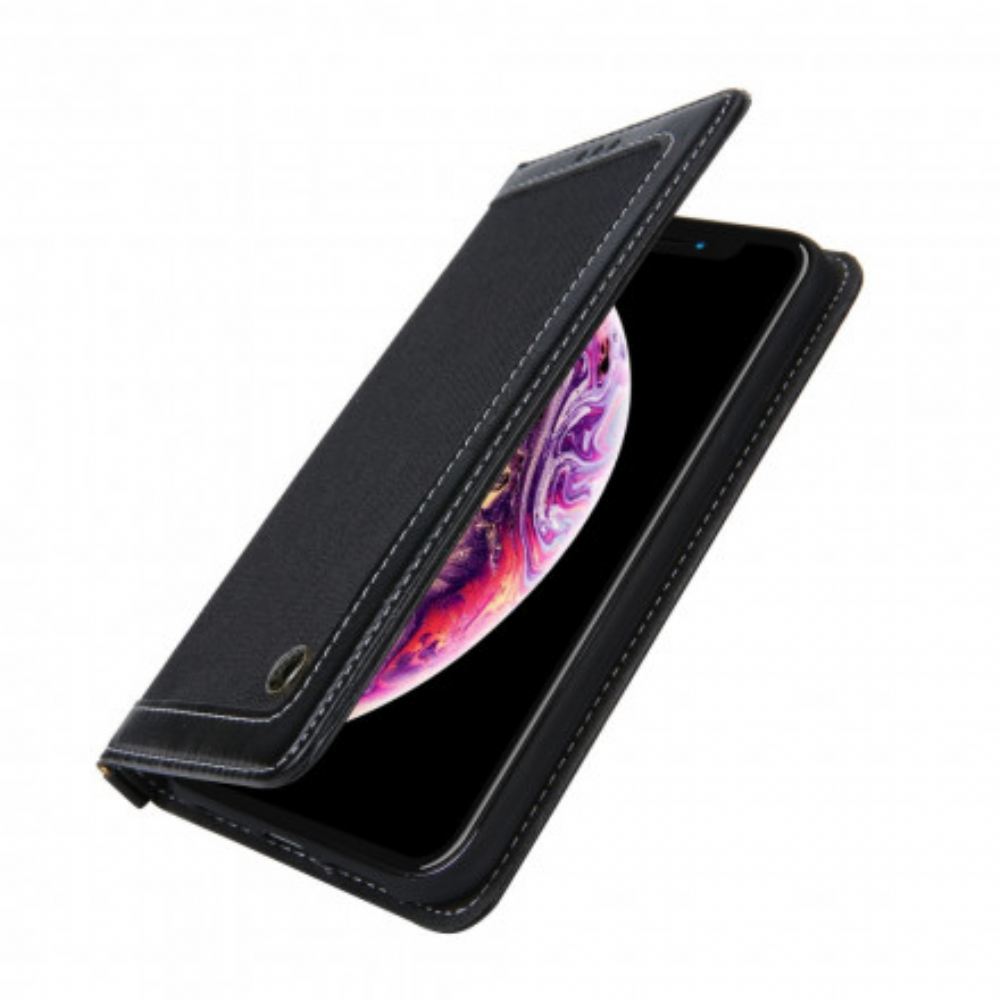 Kryty Na Mobil Na iPhone XR Flipové Pouzdro Džínový Styl Cmai2