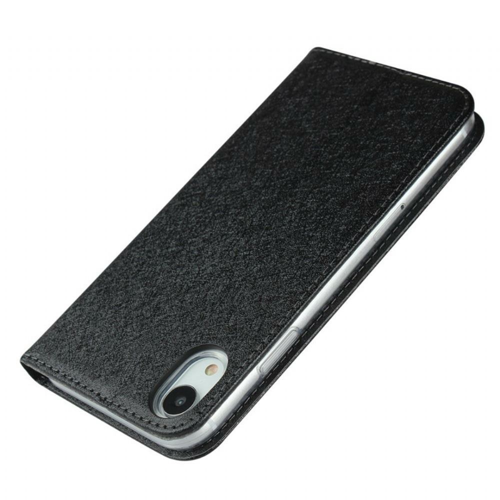 Kryty Na Mobil Na iPhone XR Flipové Pouzdro Styl Z Měkké Kůže S Páskem