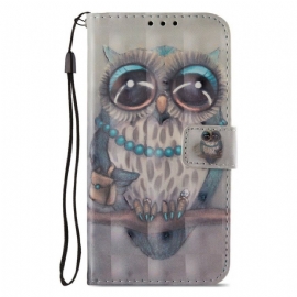 Flipové Pouzdro Na Honor 9 Lite Slečna Sova 3d