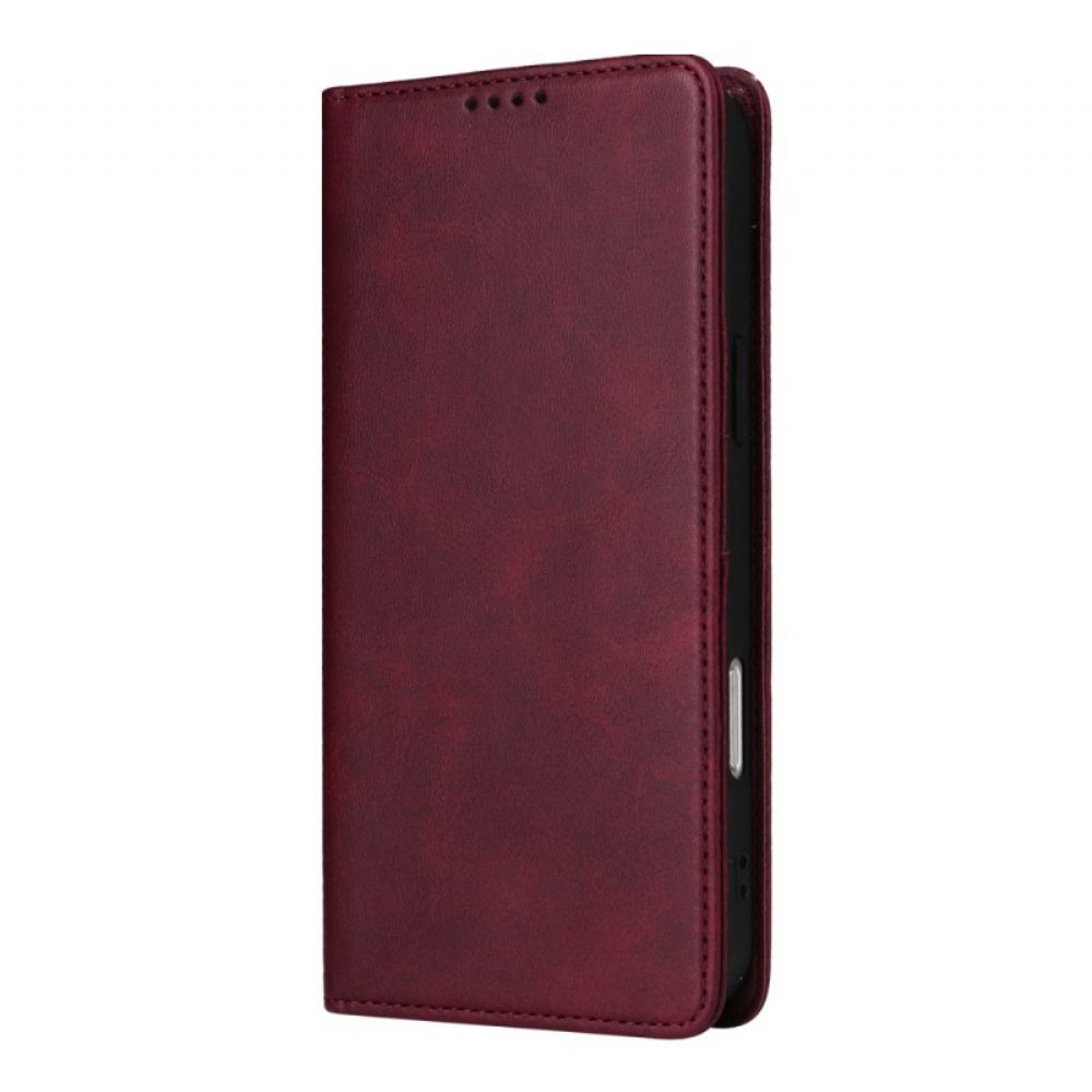 Kožené Pouzdro Folio Na iPhone 16 Pro Max S Blokováním Rfid