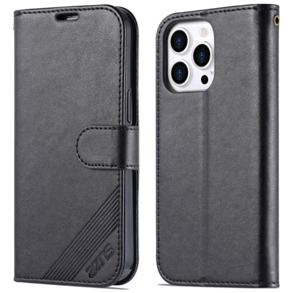 Kožený Kryt iPhone 16 Pro Max Azns