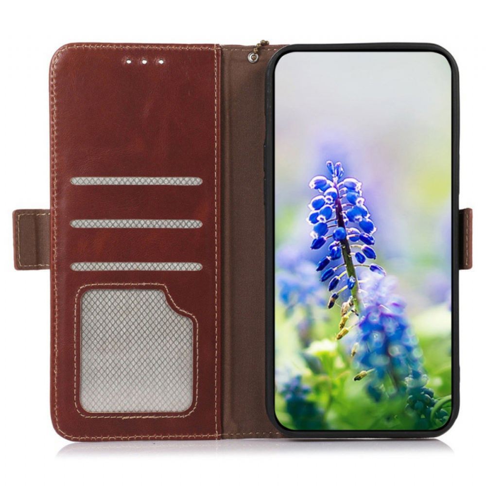 Kožený Kryt iPhone 16 Pro Max Prémiová Ochrana Rfid
