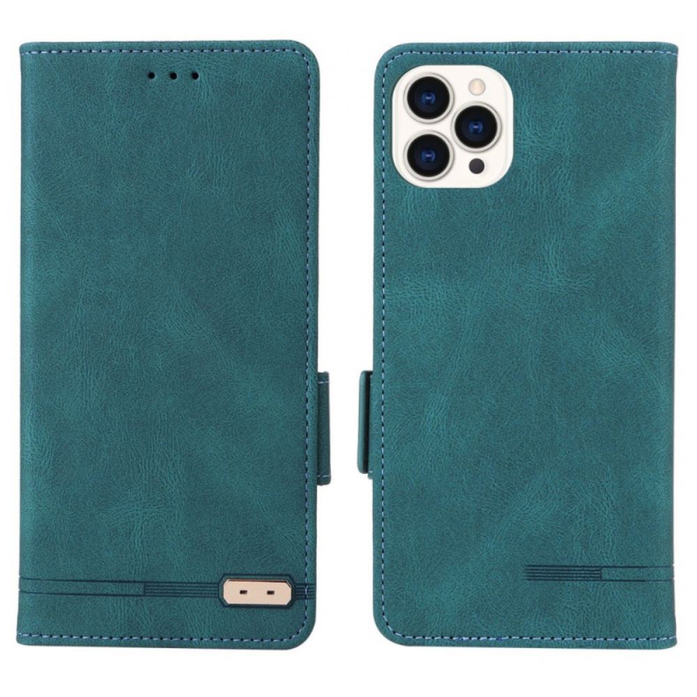 Kožený Kryt Na iPhone 16 Pro Max Retro Design