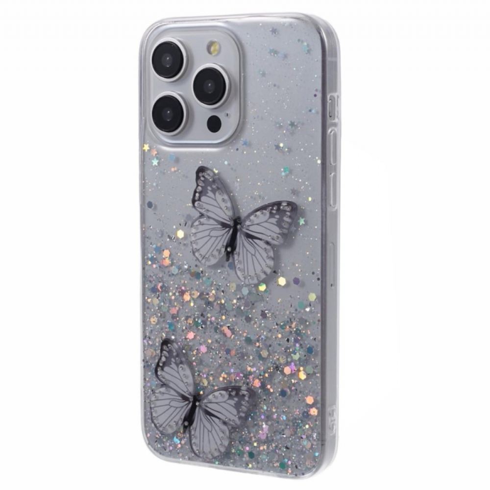 Kryt iPhone 16 Pro Max Jiskřiví Motýli