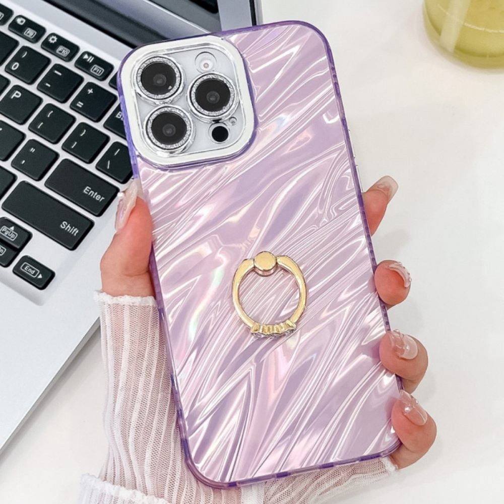 Kryt iPhone 16 Pro Max Kryty Na Mobil Podpůrný Kroužek A Film Na Objektiv