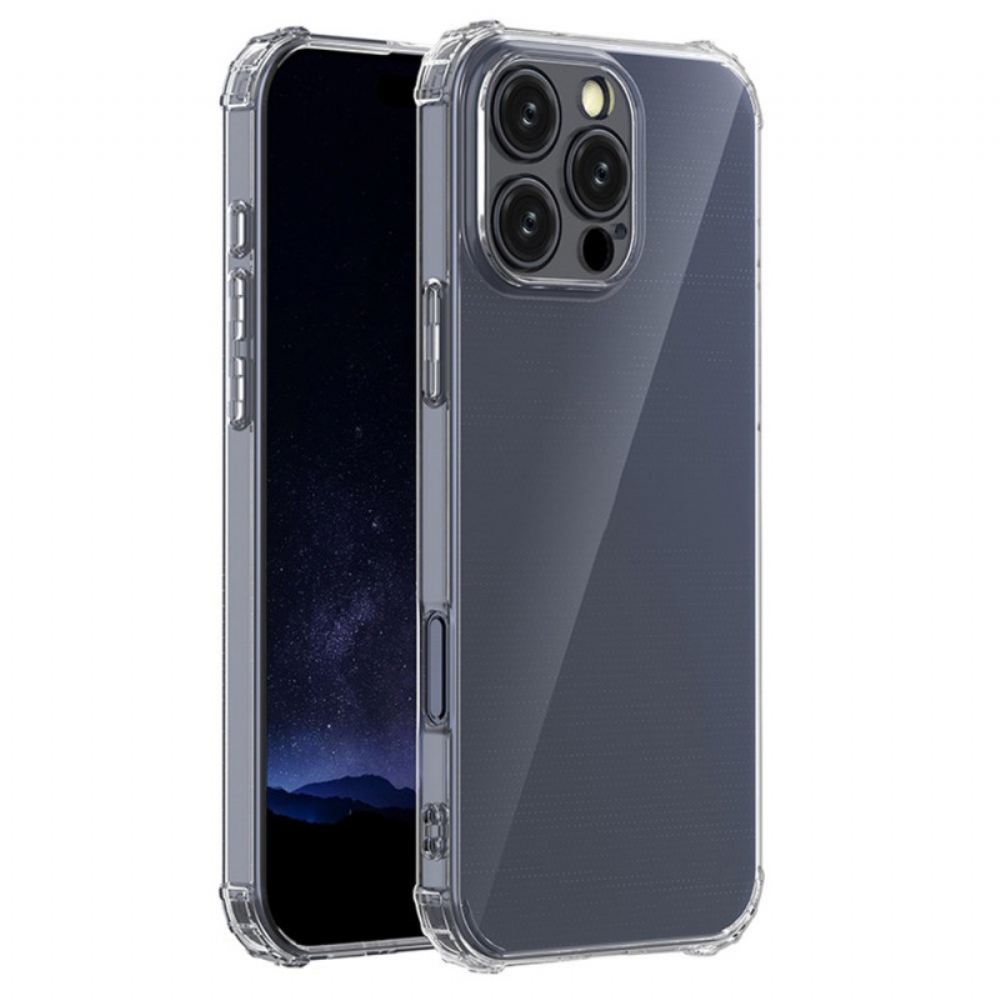 Kryt iPhone 16 Pro Max Kryty Na Mobil Transparentní Ochrana Proti Poškrábání