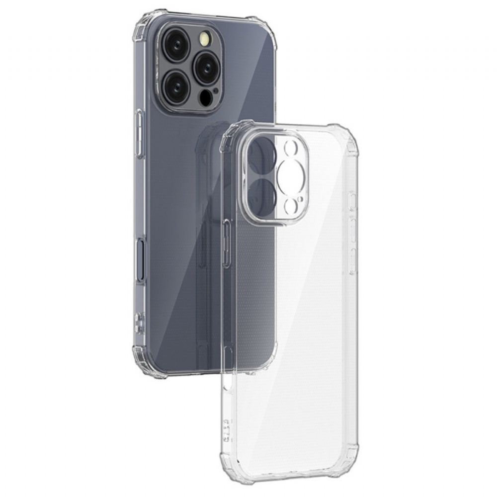 Kryt iPhone 16 Pro Max Kryty Na Mobil Transparentní Ochrana Proti Poškrábání