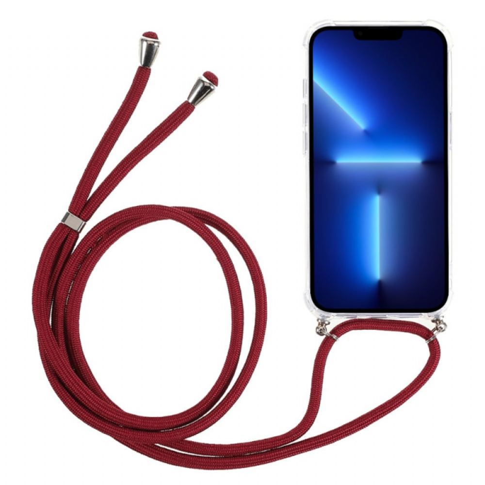 Kryt iPhone 16 Pro Max Průhledná Šňůra