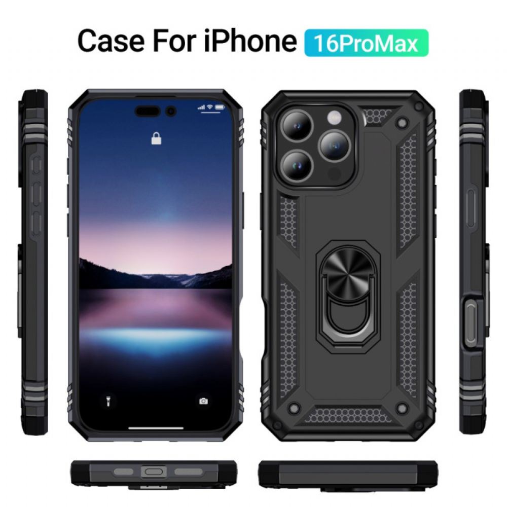 Kryt iPhone 16 Pro Max Ring-support