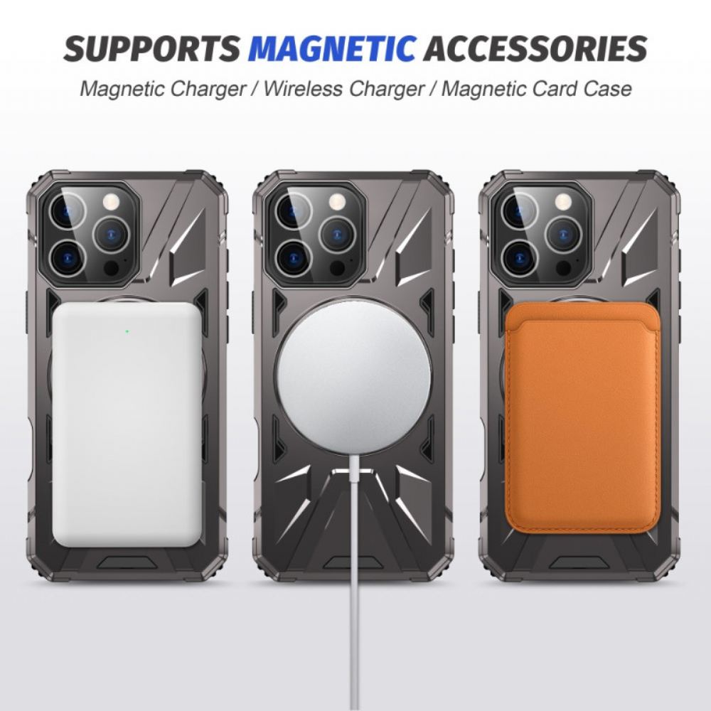 Kryt Na iPhone 16 Pro Max Kompatibilní S Magsafe A Držákem Prstenu
